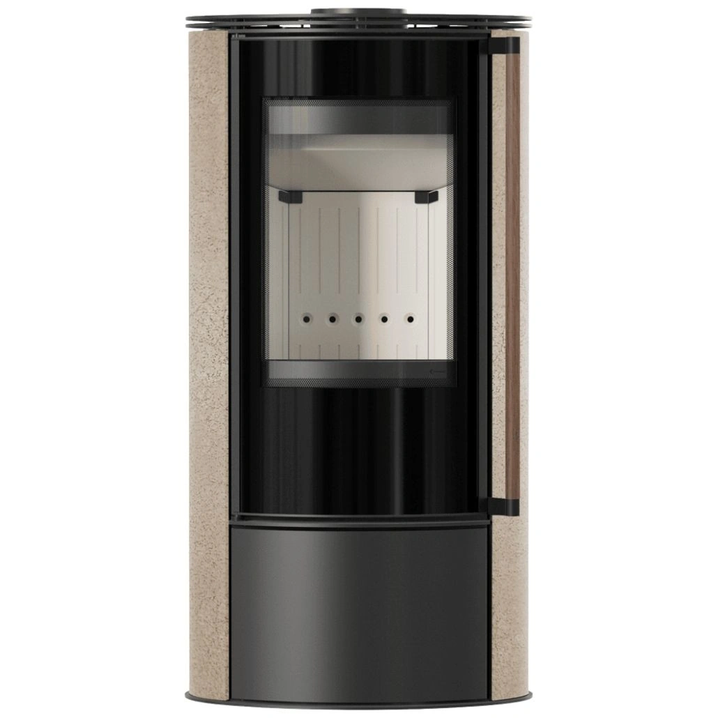 Soba Erik 5.5kW Gold Satin - maner lemn.jpg