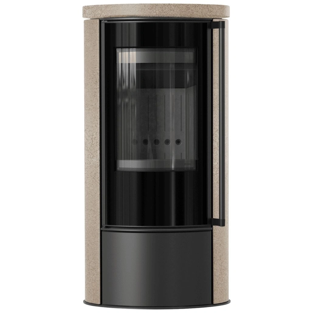 Soba Erik 5.5kW ceramica Gold Satin - samota neagra.jpg