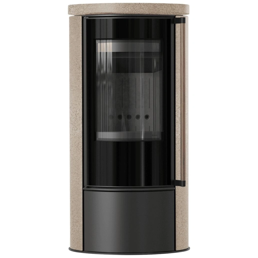 Soba Erik 5.5kW ceramica Gold Satin - maner lemn - samota neagra.jpg