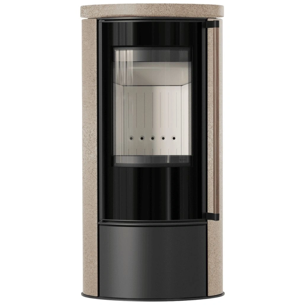 Soba Erik 5.5kW ceramica Gold Satin - maner lemn.jpg